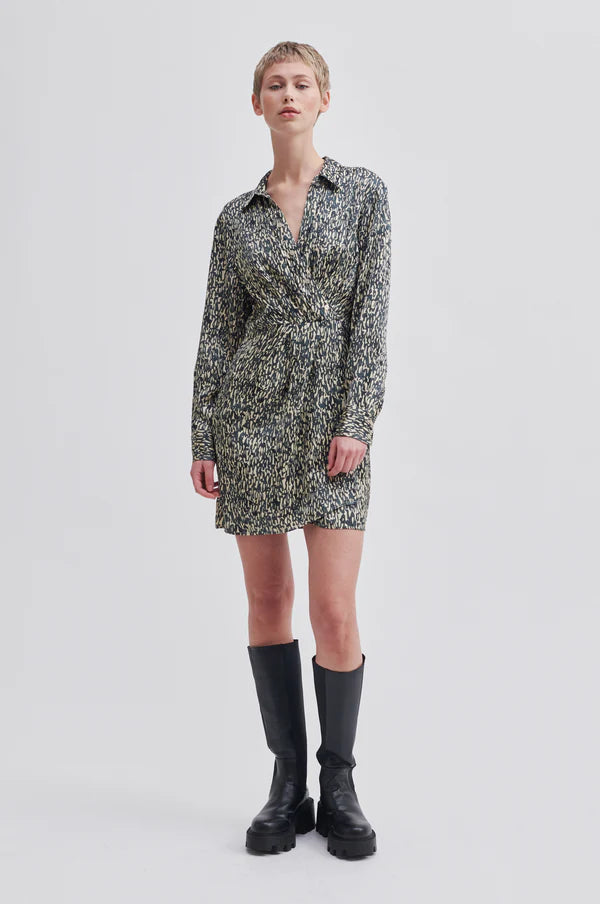 Luna Dress - Woodland Gray