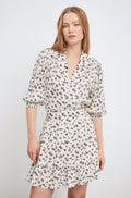 Caria Blouse - Black Dandelion Print