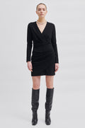 Kos Short Dress - Black