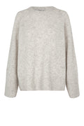 Brookline Knit Raglan O-Neck - Moonbeam