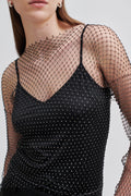 Gloss Blouse - Black