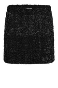 Shimmer Mini Skirt - Black