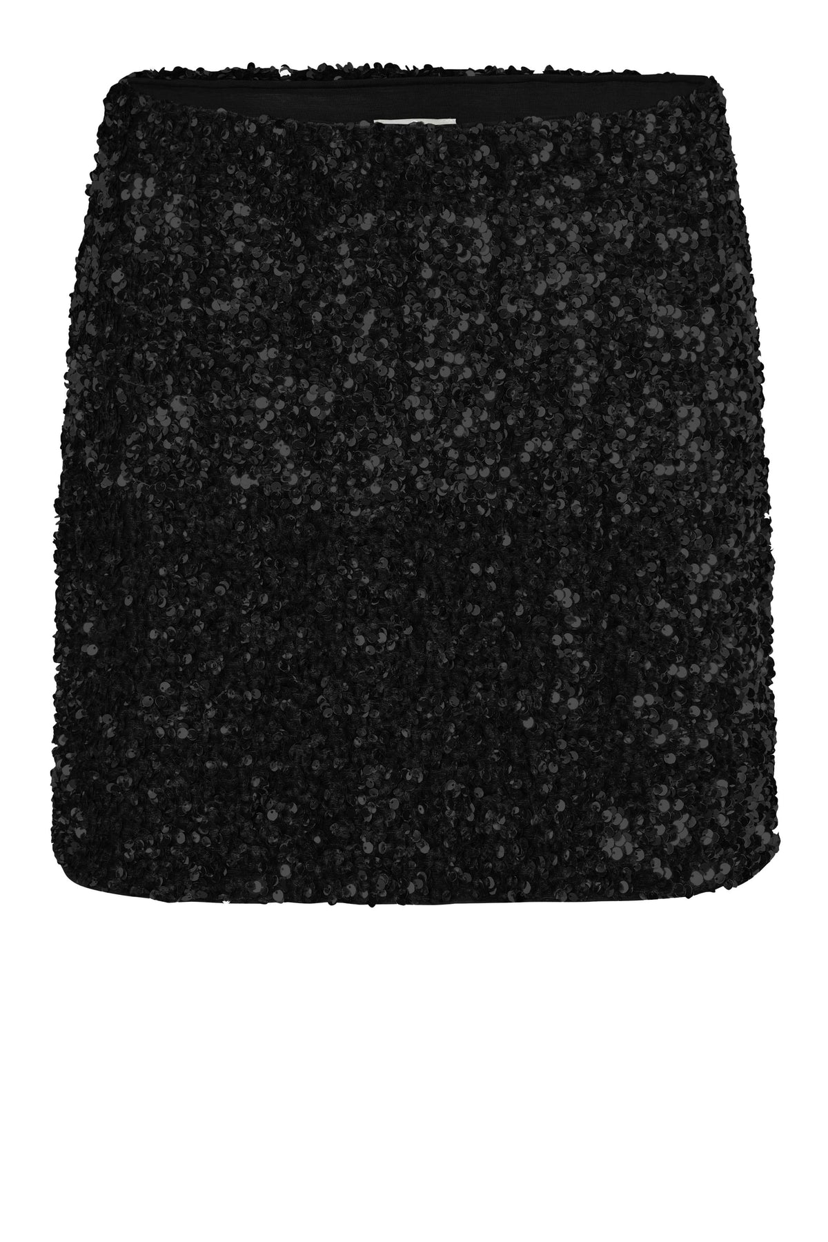 Shimmer Mini Skirt - Black