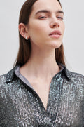 Moonshine Blouse - Volcanic Ash