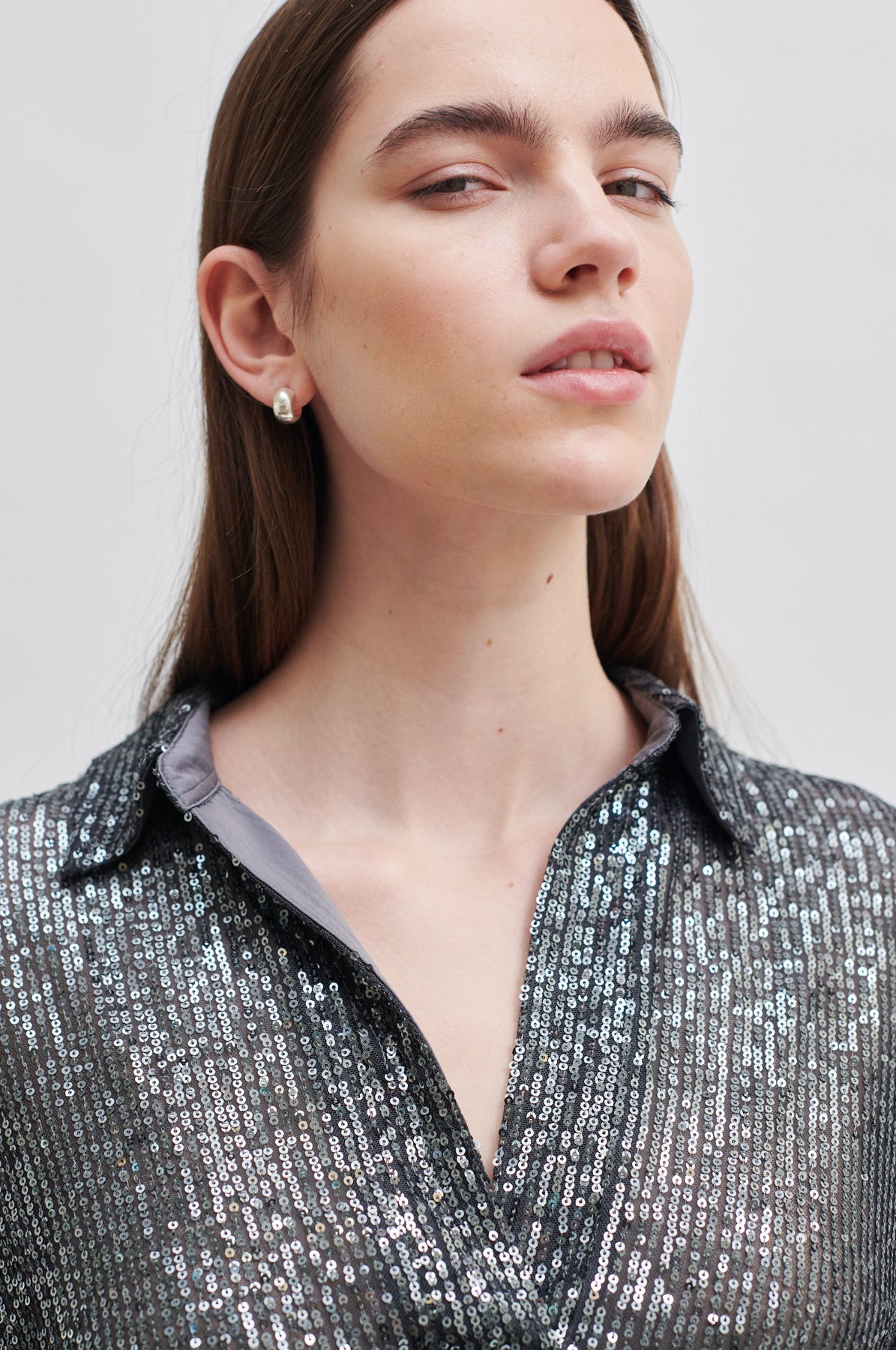 Moonshine Blouse - Volcanic Ash
