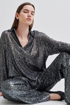 Moonshine Blouse - Volcanic Ash