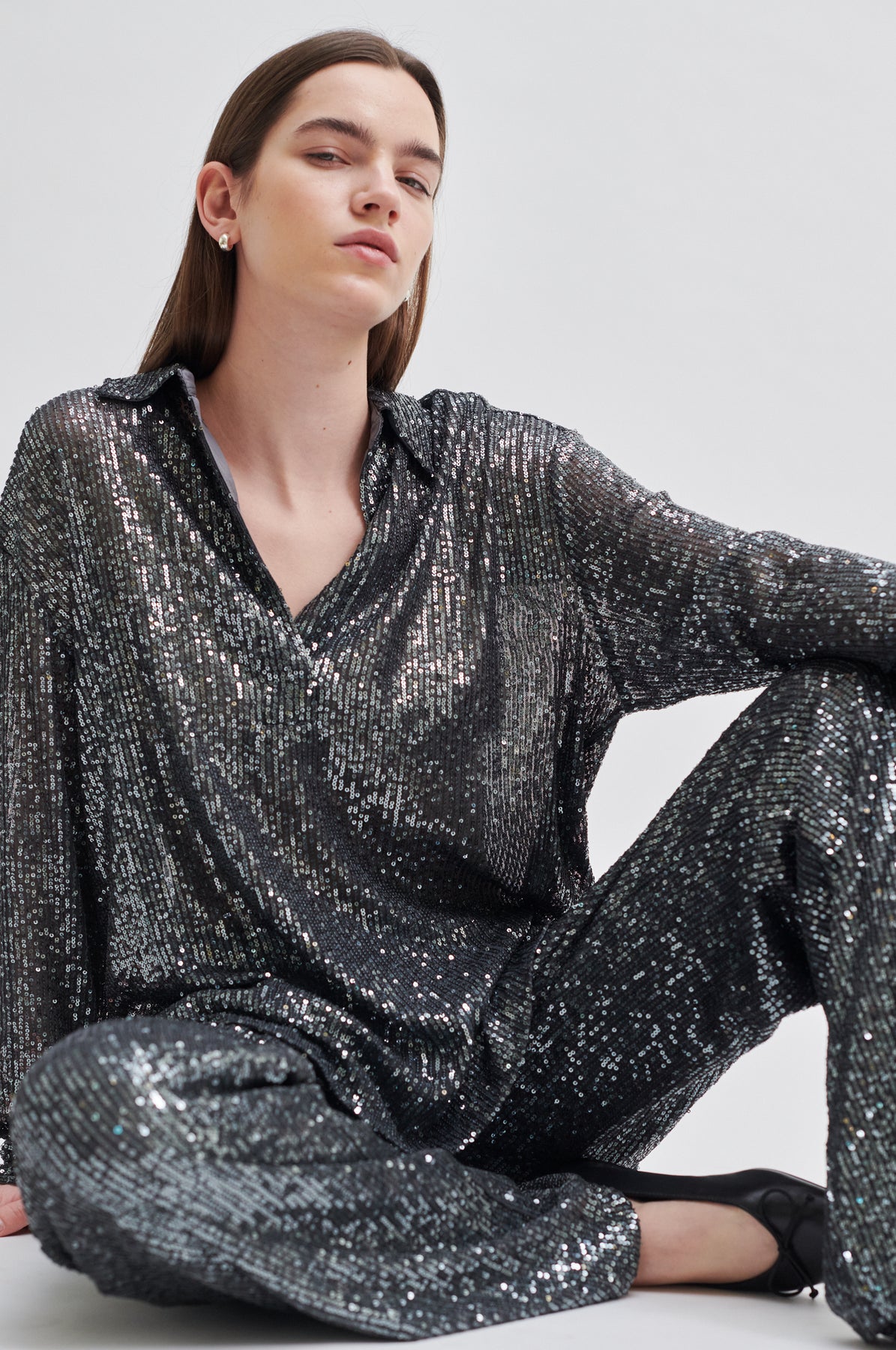 Moonshine Blouse - Volcanic Ash