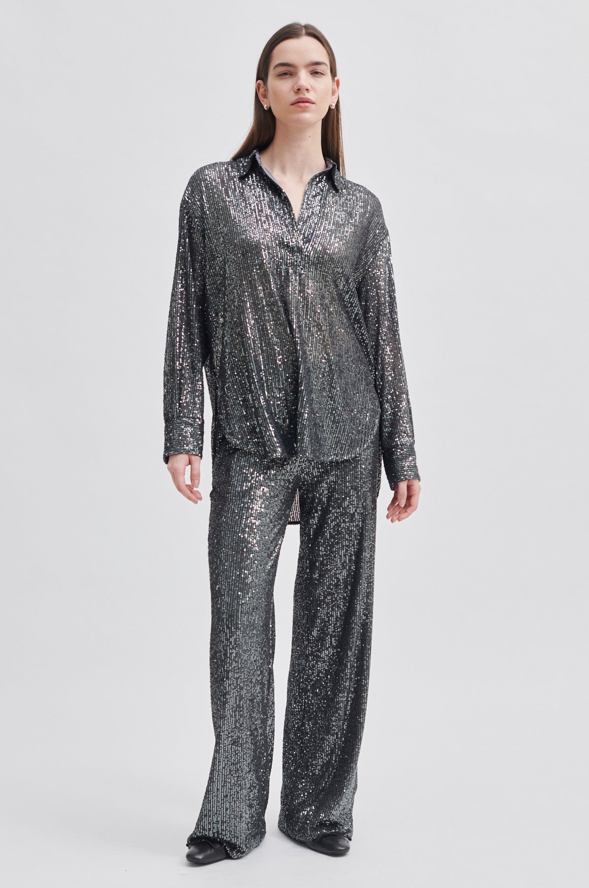 Moonshine Blouse - Volcanic Ash