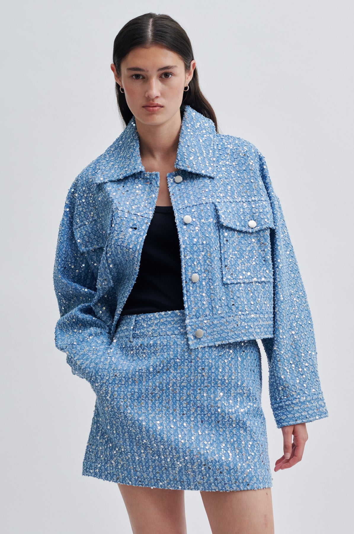 Lemara Jacket - Denim Blue