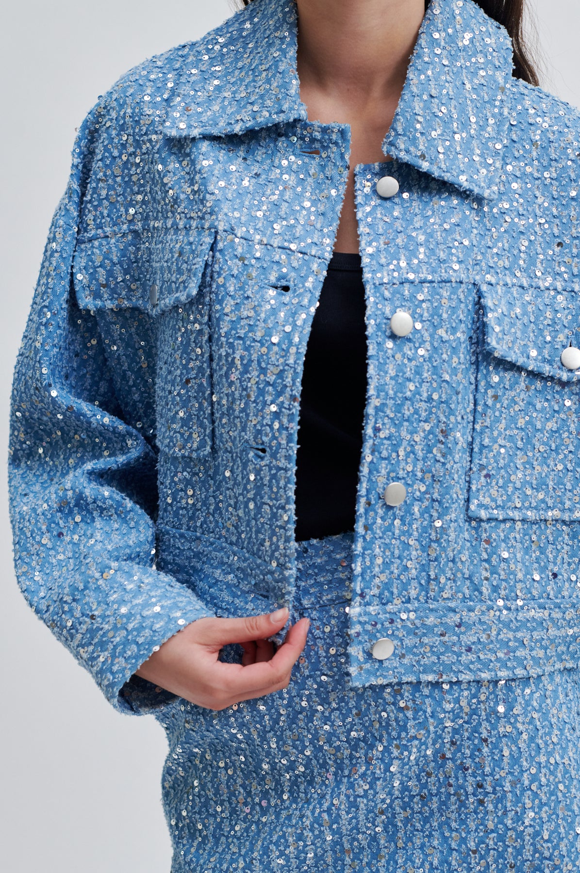 Lemara Jacket - Denim Blue