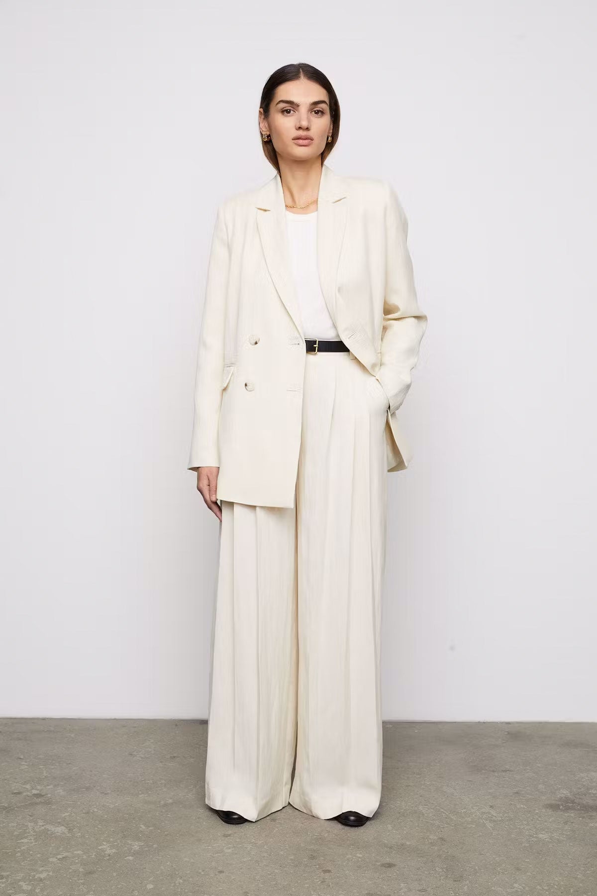 Mindy Blazer - Cream