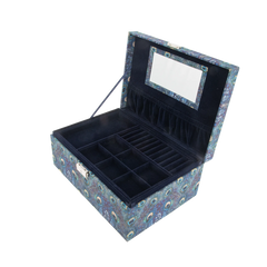 Jewelry Box Square Mw Liberty - Peacock