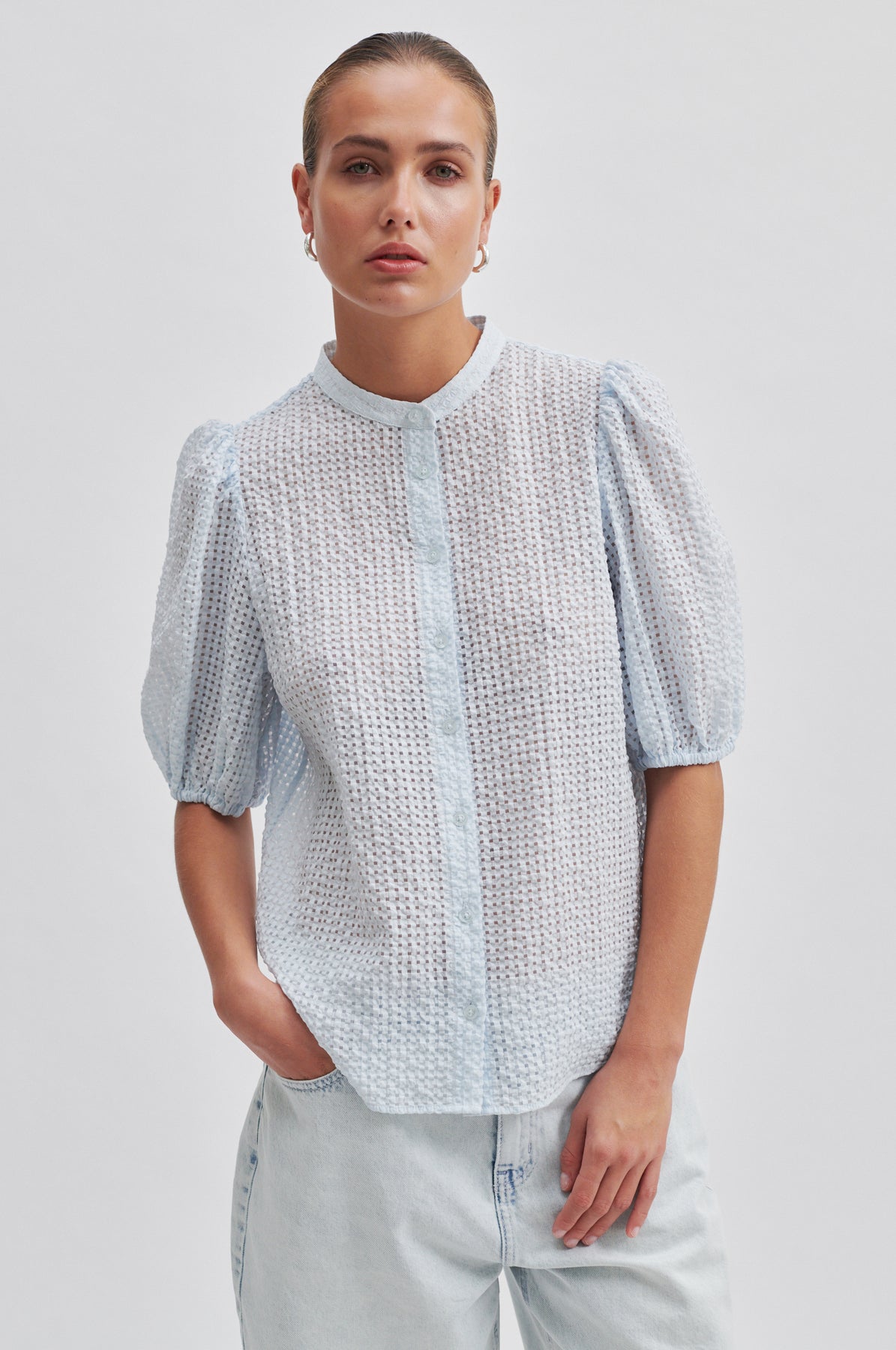 Tascha Shirt - Ice Water