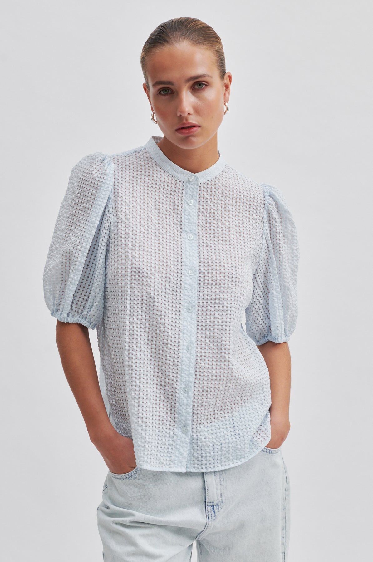 Tascha Shirt - Ice Water