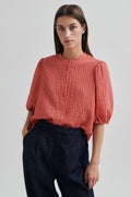 Tascha Shirt - Spiced Coral