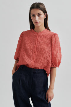 Tascha Shirt - Spiced Coral