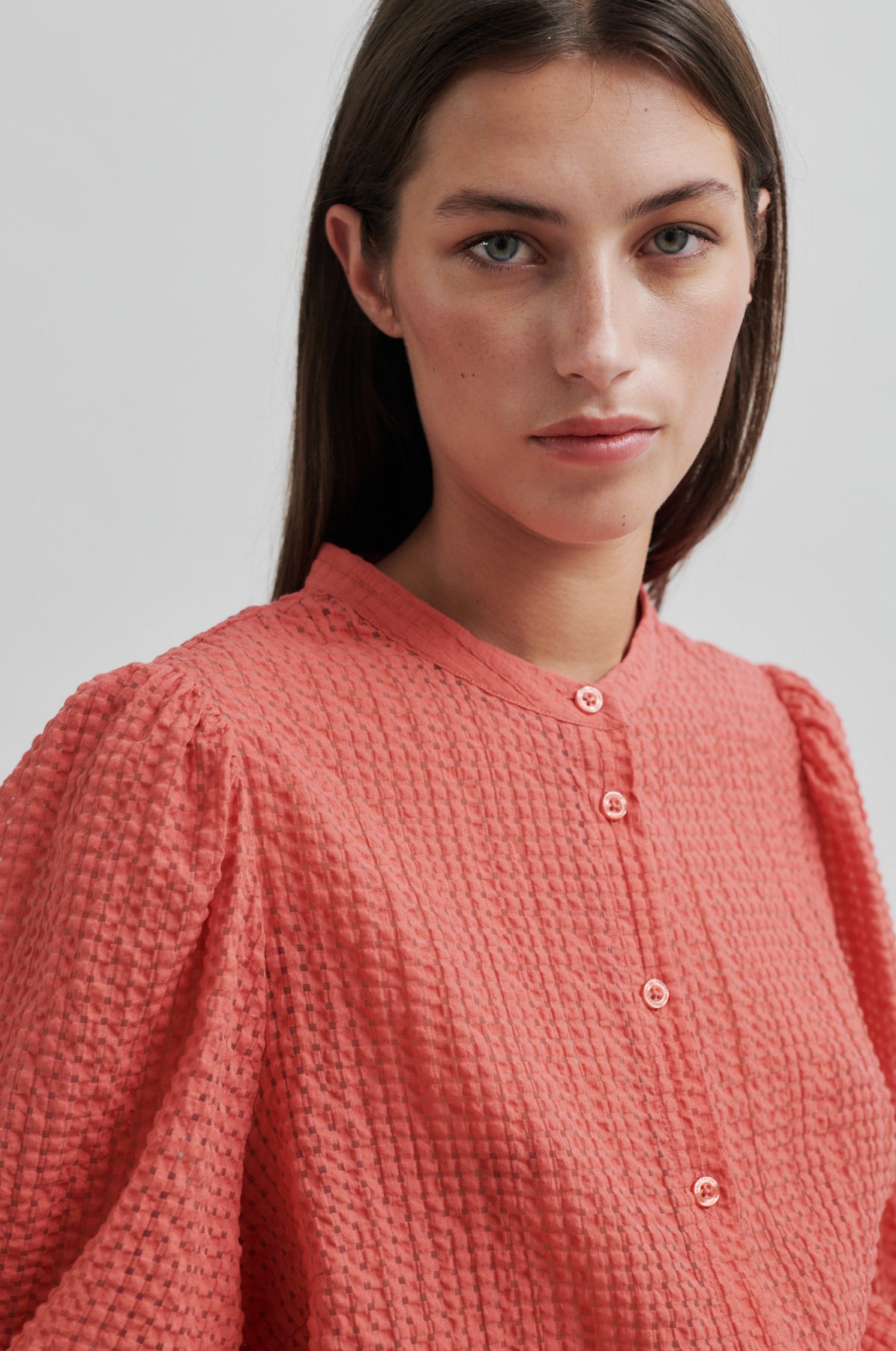 Tascha Shirt - Spiced Coral