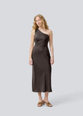Narcissa Dress - Seal Brown