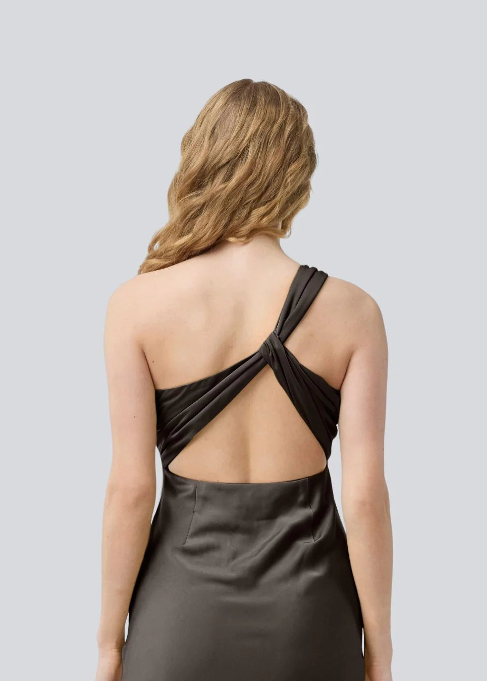 Narcissa Dress - Seal Brown