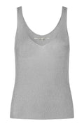 Ellia Knit Top - Silver