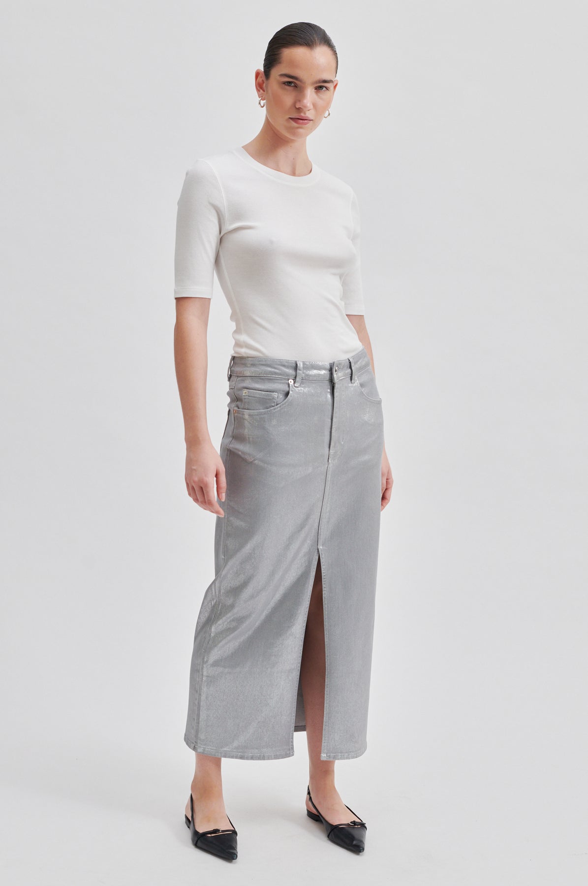 Aspect Skirt - Silver