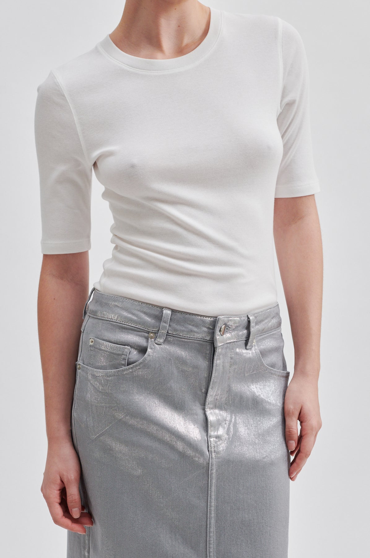 Aspect Skirt - Silver