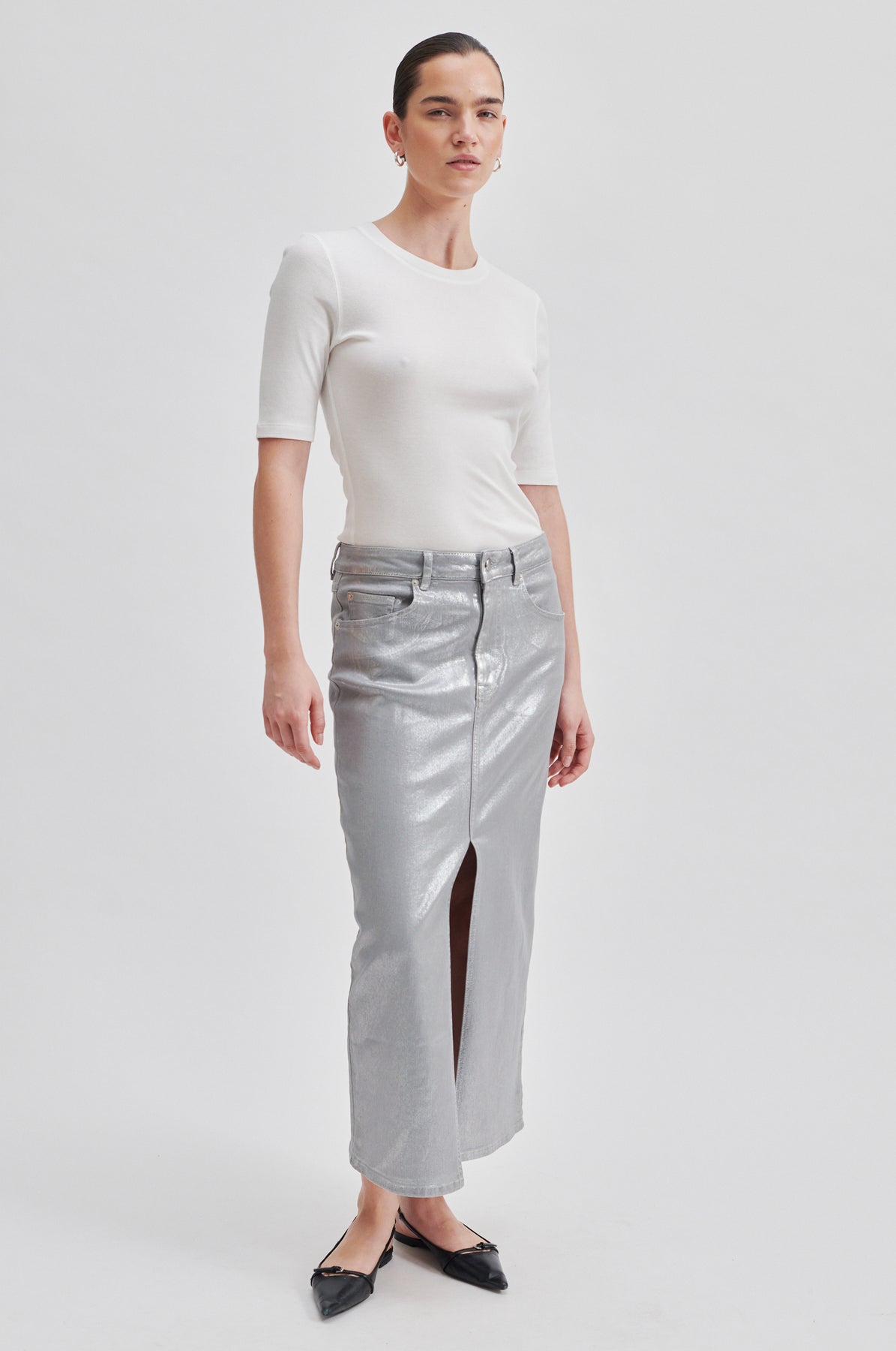 Aspect Skirt - Silver
