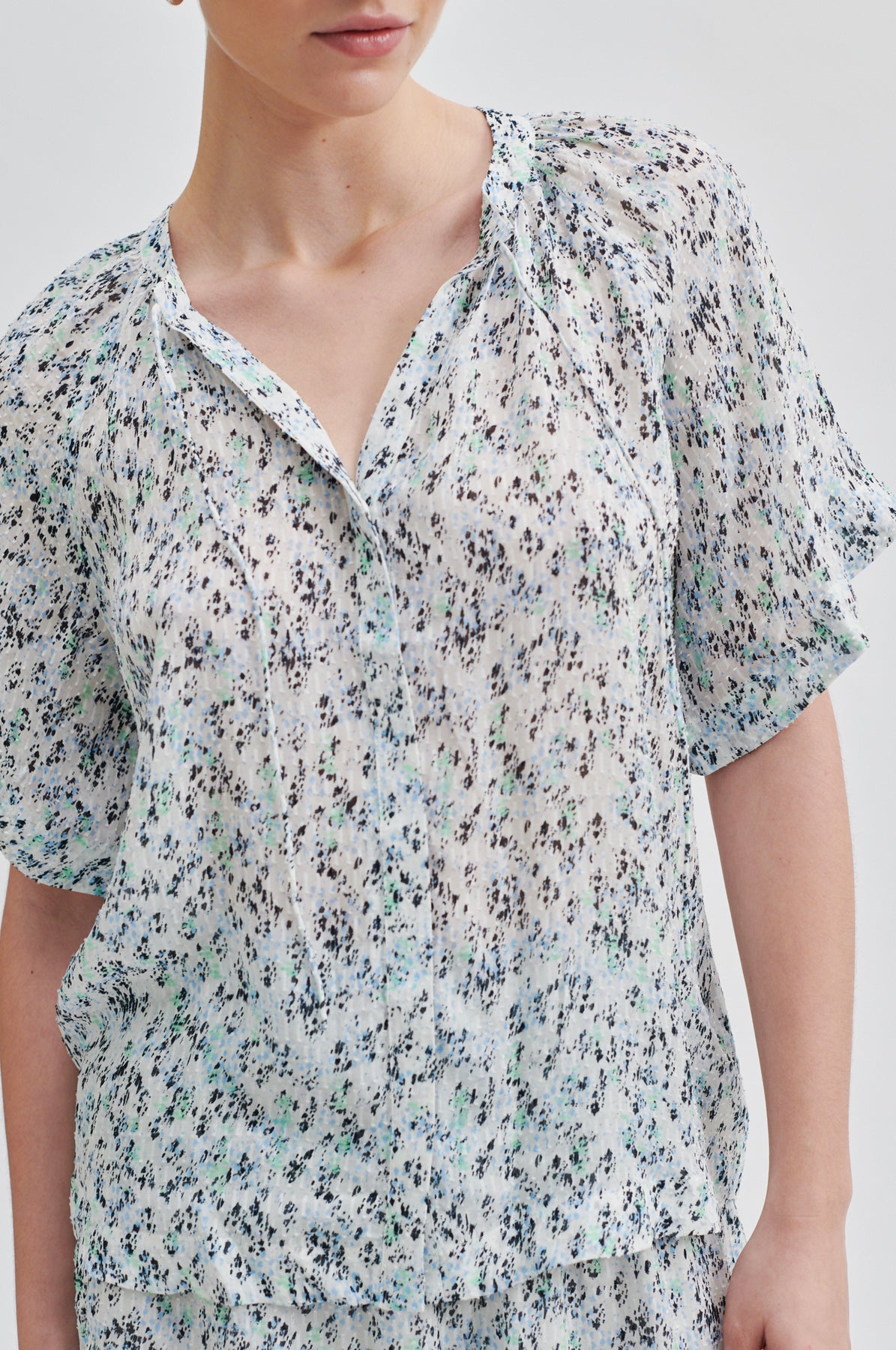 Elle Shirt - Alaskan Blue