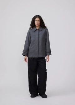Ofia Jacket - Dark Grey Melange