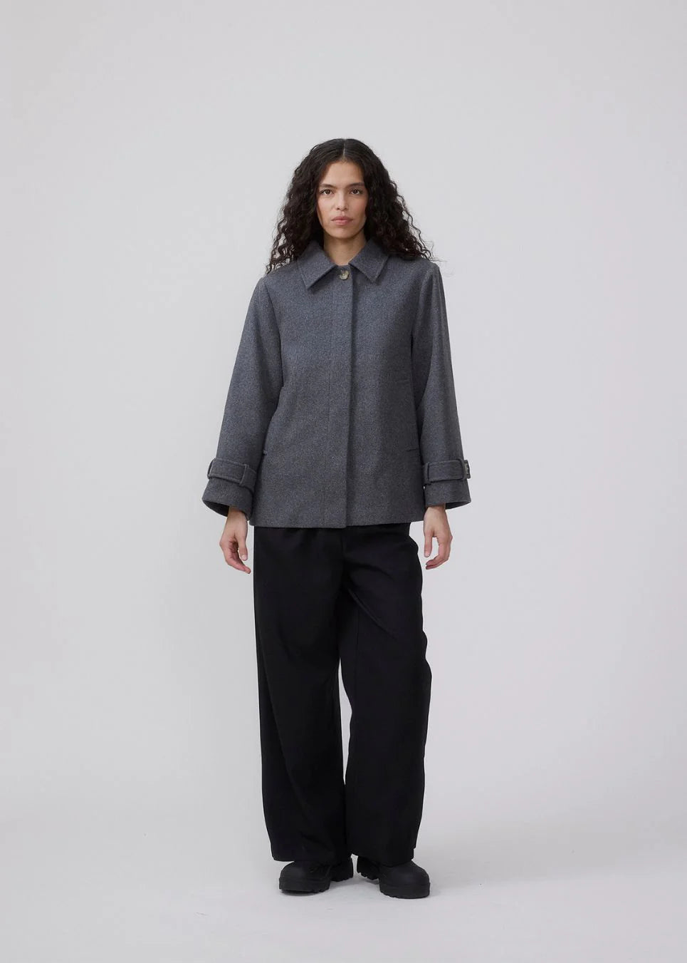 Modström Ofia Ulljacka - Dark Grey Melange
