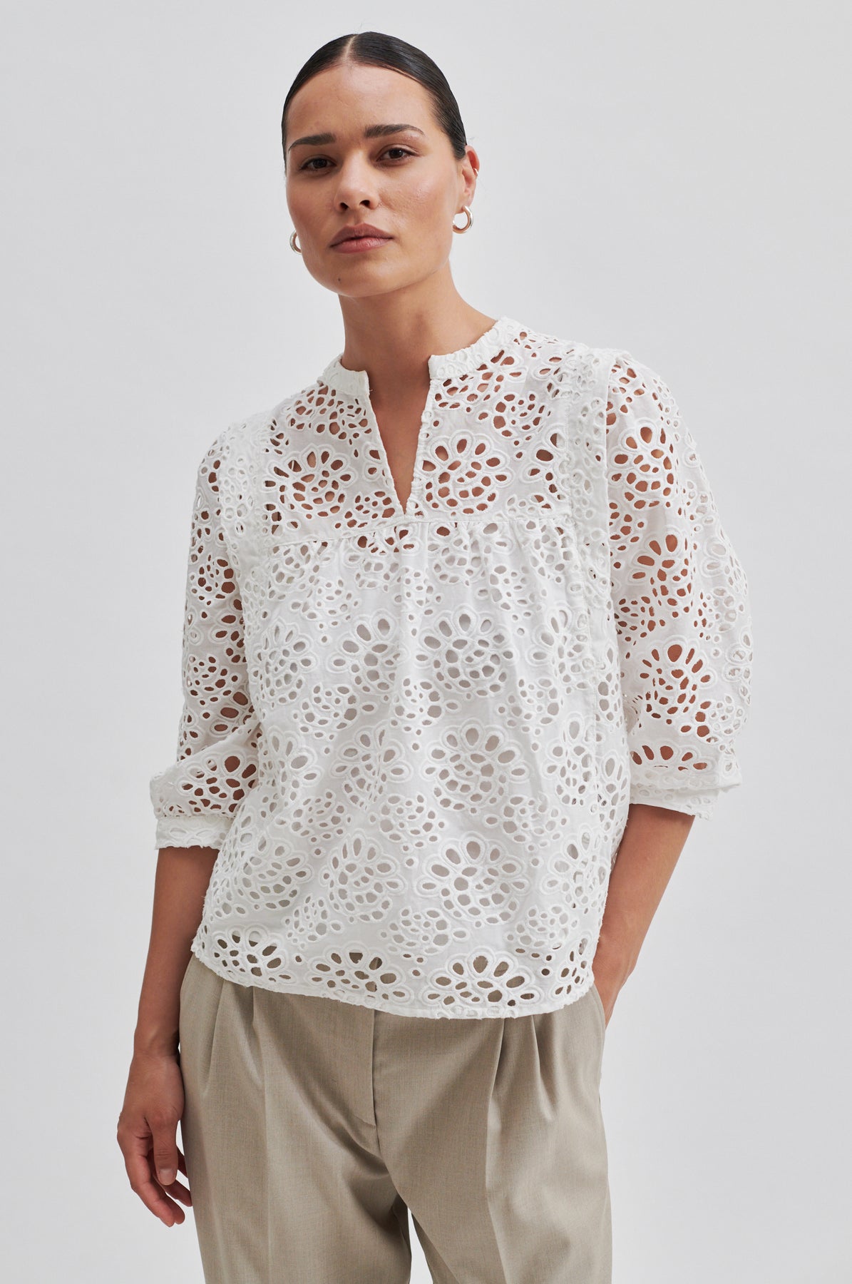 Stefanie Blouse - White