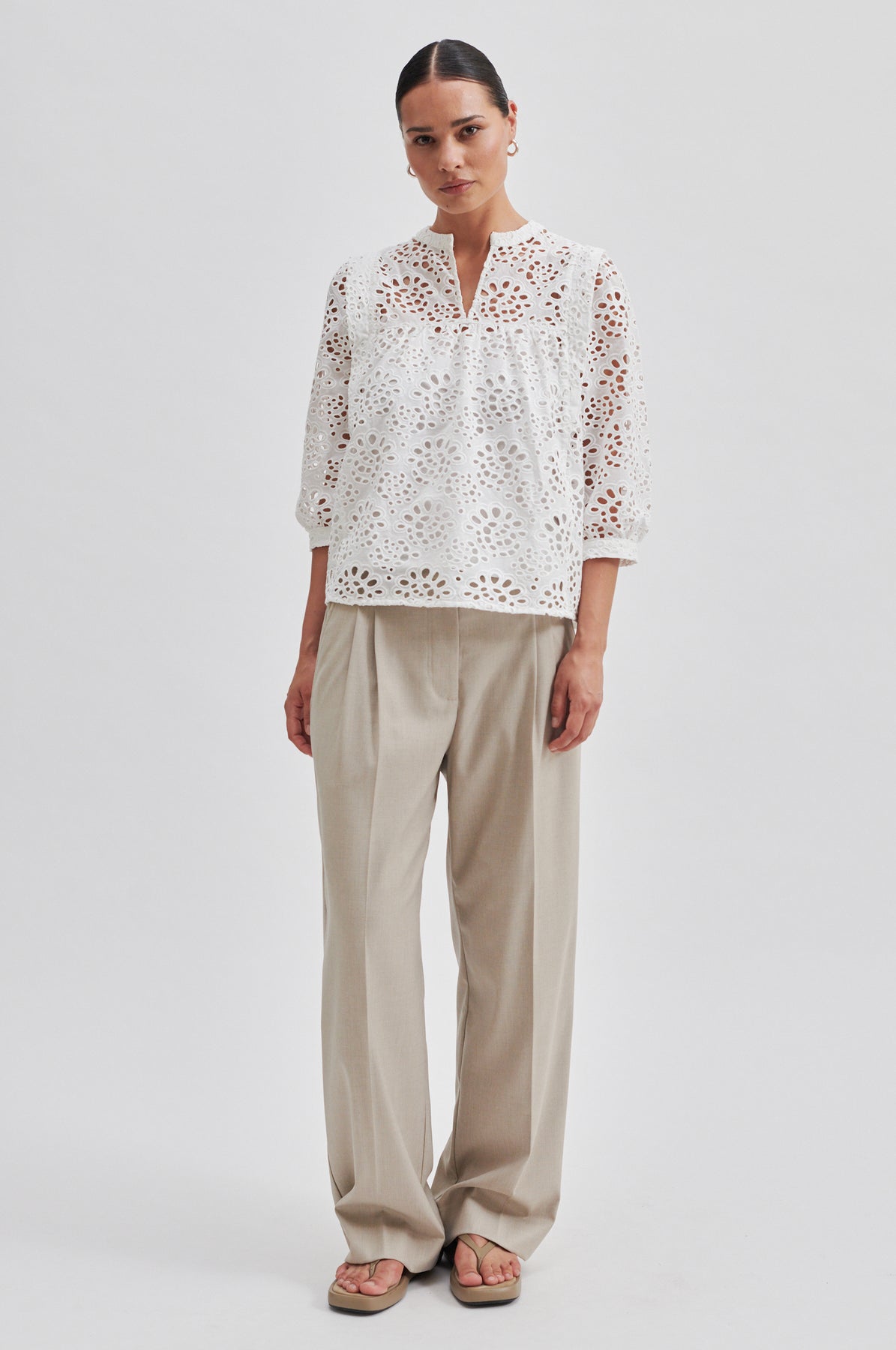 Stefanie Blouse - White