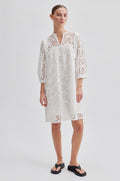Stefanie Dress - Vit