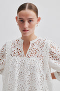 Stefanie Dress - Vit