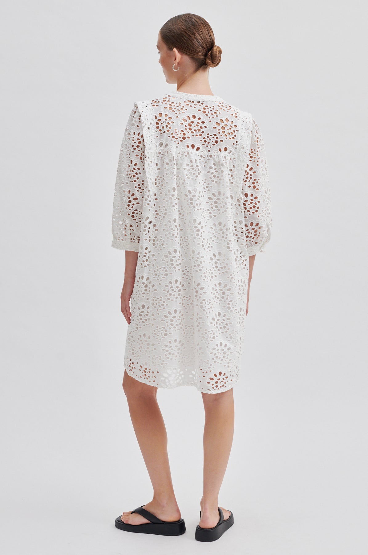 Stefanie Dress - Vit