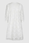 Stefanie Dress - Vit