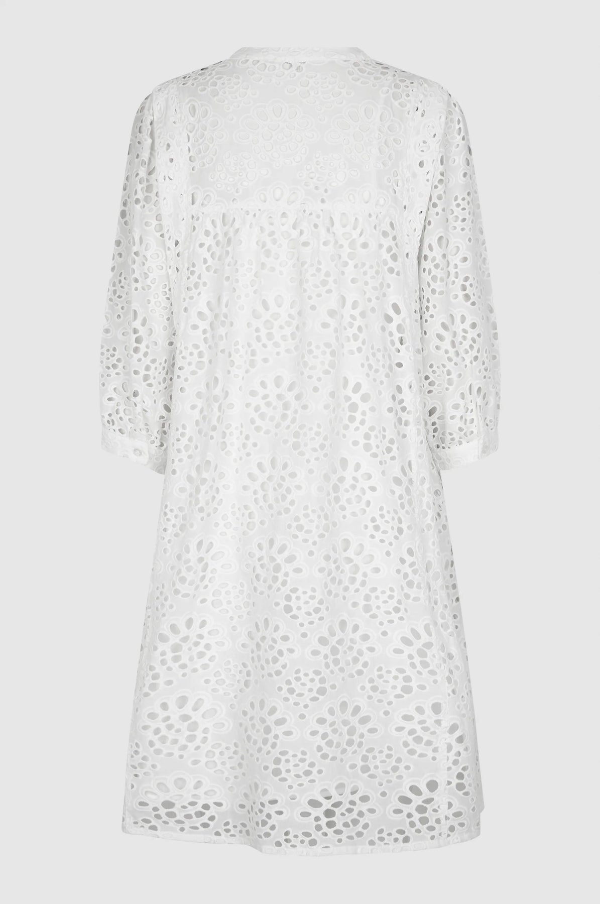 Stefanie Dress - Vit