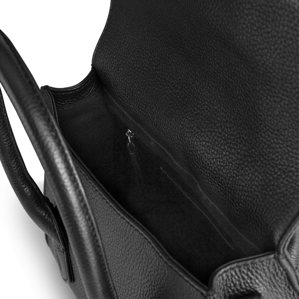 Filippambg Bag - Black Grain