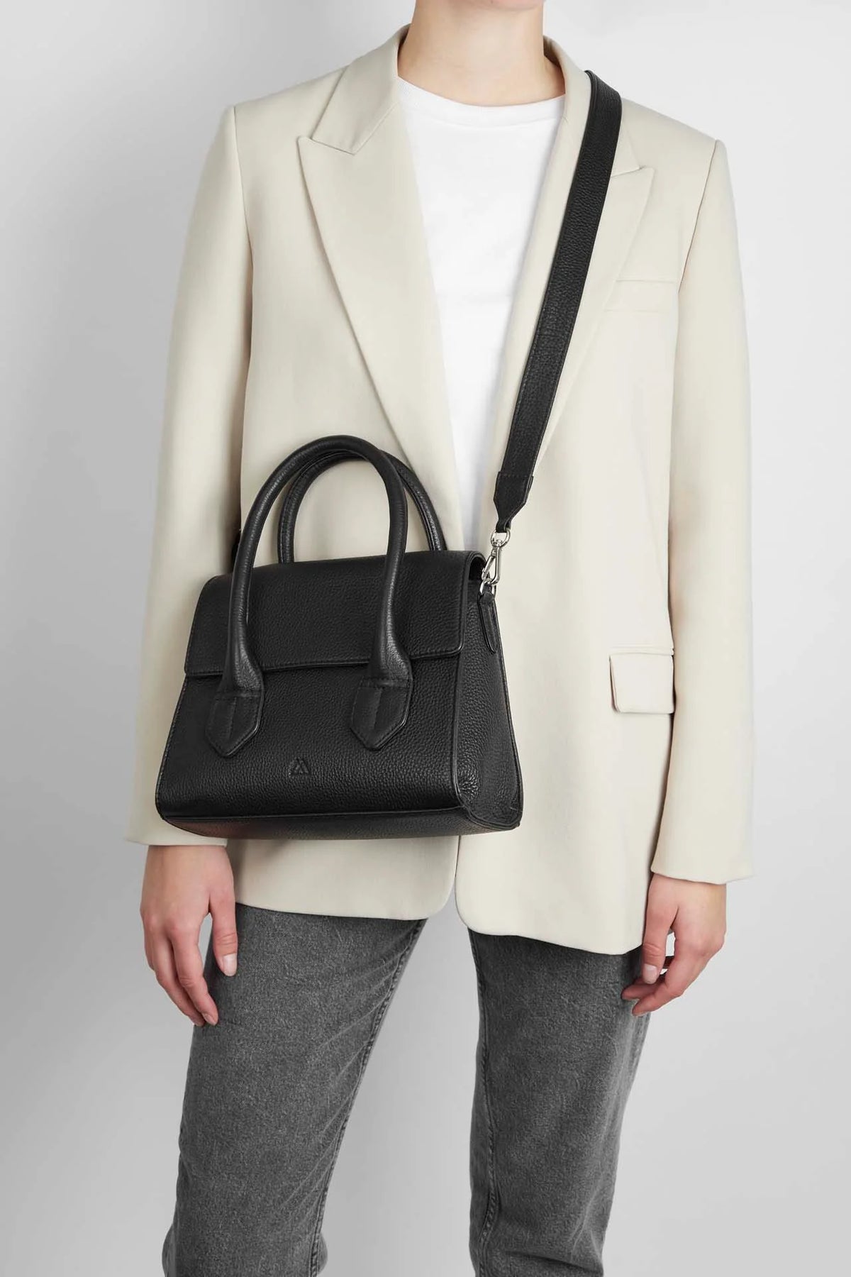 Filippambg Bag - Black Grain