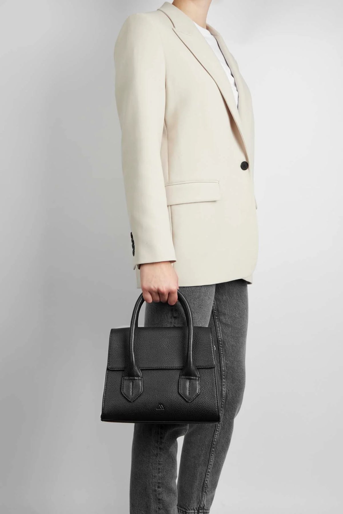 Filippambg Bag - Black Grain