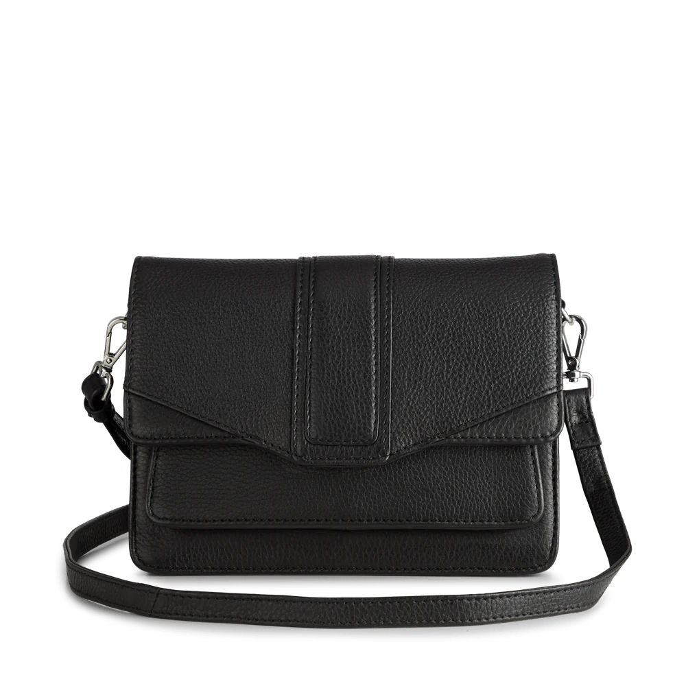 Janembg Crossbody Bag - Black Grain