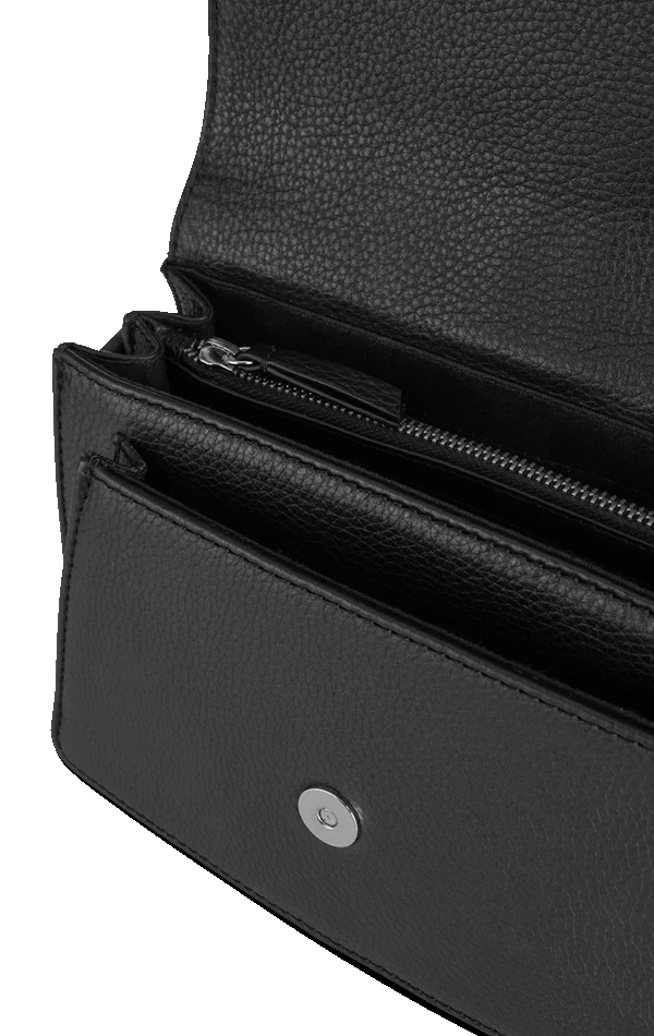 Janembg Crossbody Bag - Black Grain