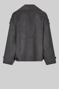 Walance Short Jacket - Dark Grey Melange