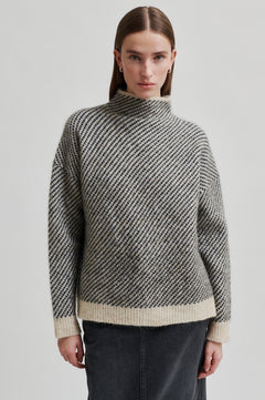 Capella Knit T-Neck - Brazilian Sand