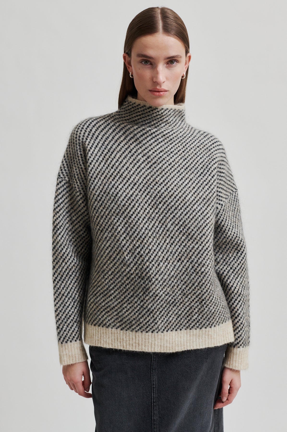 Capella Knit T-Neck - Brazilian Sand
