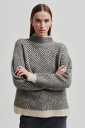 Capella Knit T-Neck - Brazilian Sand