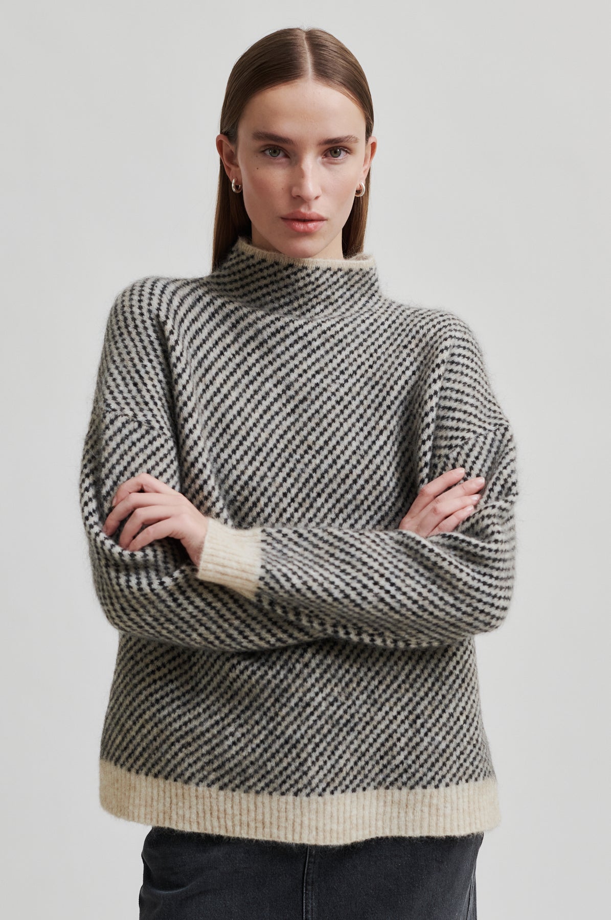 Capella Knit T-Neck - Brazilian Sand