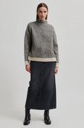 Capella Knit T-Neck - Brazilian Sand