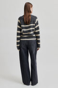 Ovalis Knit Wide Sleeve Kofta - Volcanic Ash