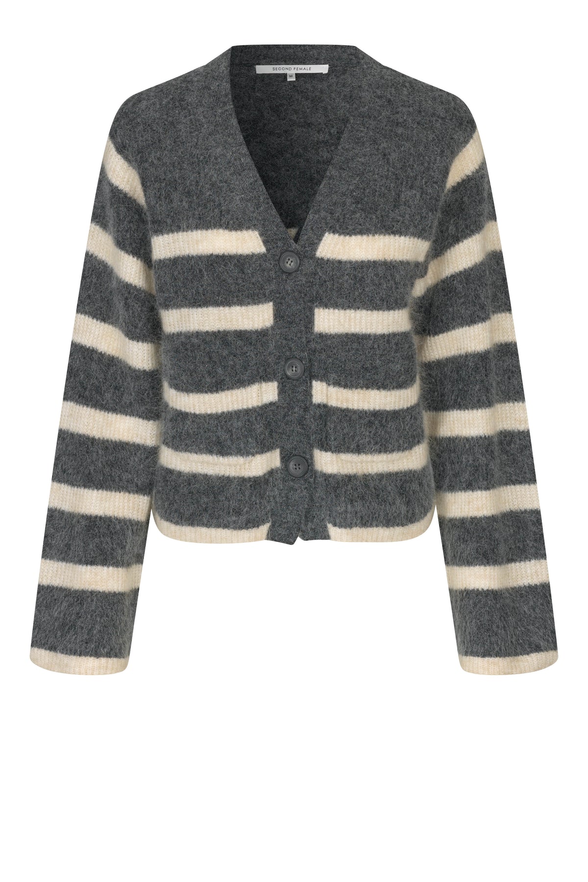 Ovalis Knit Wide Sleeve Kofta - Volcanic Ash